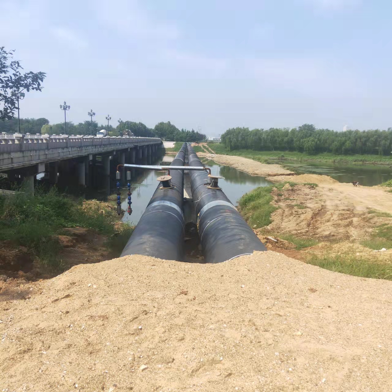 钦州自来水环保输油管道清洗